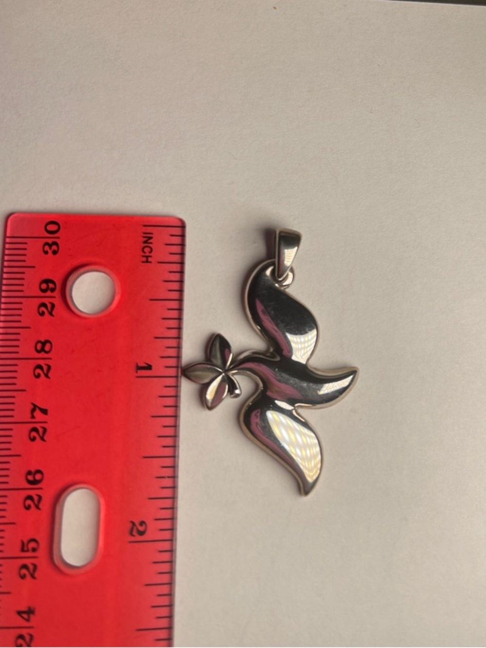 James Avery Sterling Silver dove pendant